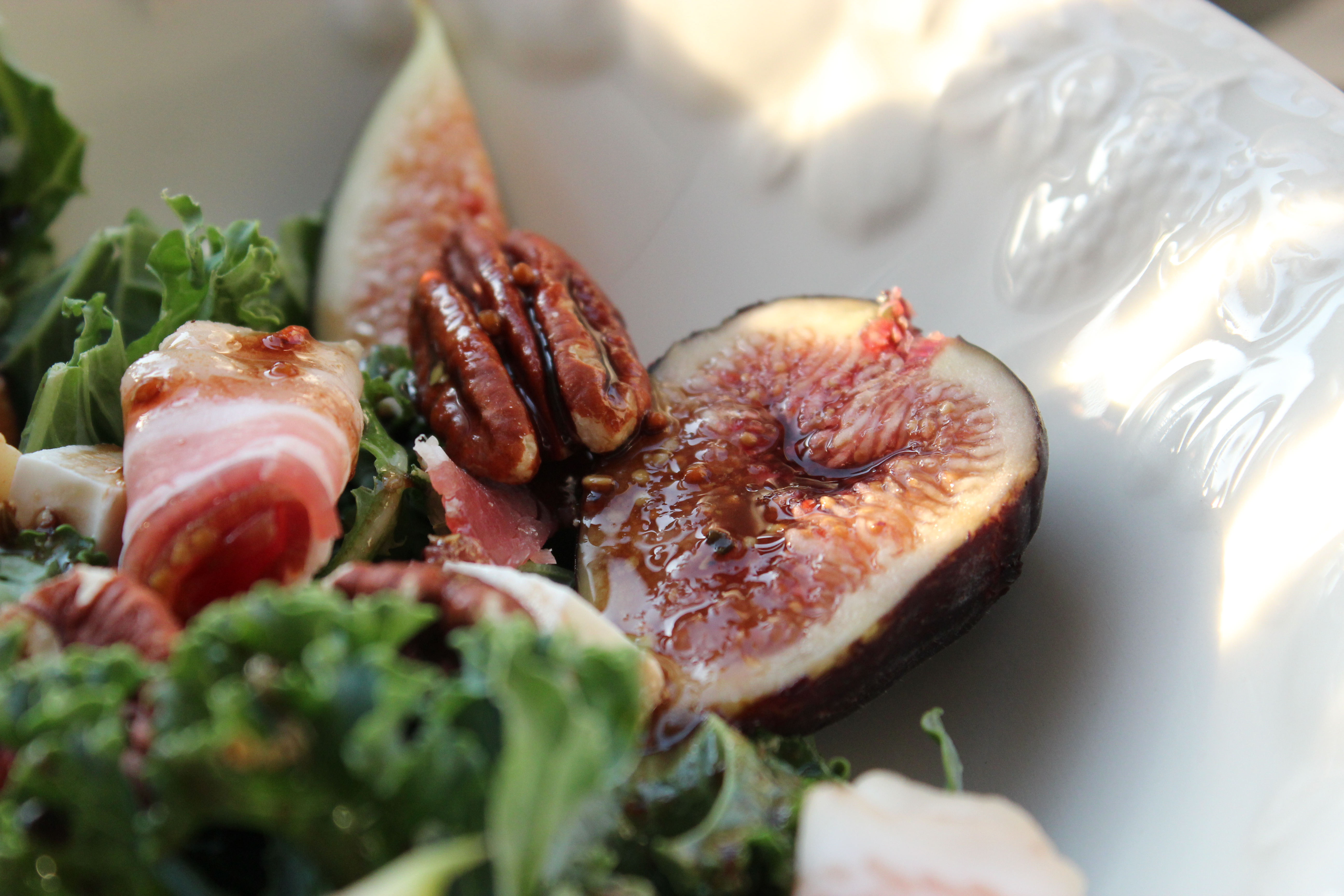 Fig, Feta And Pancetta Salad | Confessions Of A Nomad