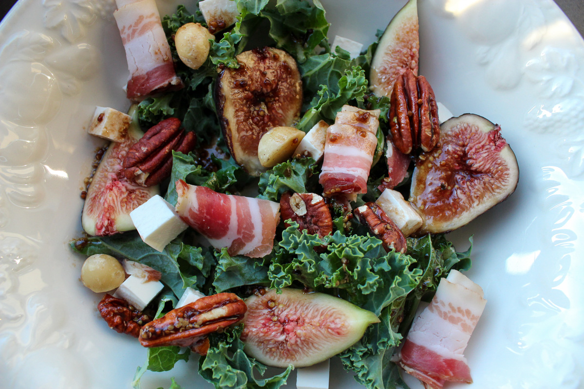 Fig, Feta And Pancetta Salad | Confessions Of A Nomad